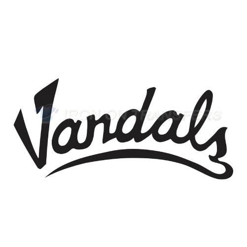 Idaho Vandals Logo T-shirts Iron On Transfers N4600 - Click Image to Close